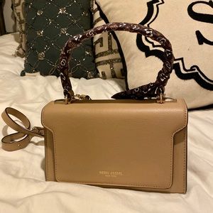 Henri Bendel Beige Top Handle Bag